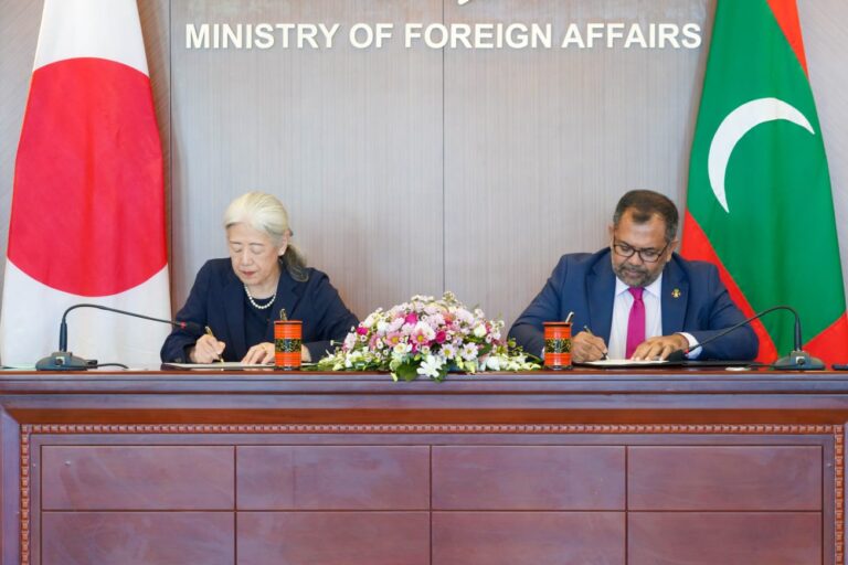 ކާރިސީ ހިރާސްތައް ކުޑަކުރުމާއި، އިޖާބަދިނުމުގެ މަޝްރޫއަށް ޖަޕާނުން 20 މިލިއަން ޔެންގެ އެހީއެއް!