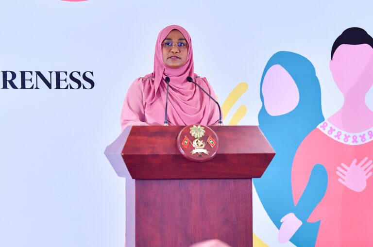 އުރަމަތީގެ ކެންސަރު ދެނެގަތުމާއި ފަރުވާއަށް ވަށާޖެހިނިވި ނިޒާމެއް މުހިންމު: މެޑަމް ސާޖިދާ