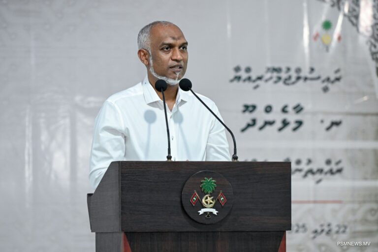 މާޅެންދޫގެ ބިން ހިއްކުމުގެ މަސައްކަތް އަންނަ އަހަރު ފައްޓަވައިދެއްވާނެ ކަމަށް ރައީސް ވިދާޅުވެއްޖެ