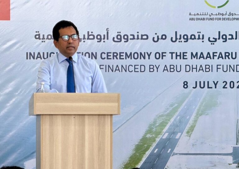 މާފަރު އެއަރޕޯޓް ބައިނަލްއަޤްވާމީ ފެންވަރަށް ބަދަލުވެގެން ދިއުމަކީ، އިގްތިސާދަށް ލިބުނު ބޮޑު ކުރިއެރުމެއް: މިނިސްޓަރ