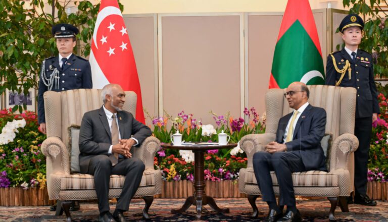 ސިންގަޕޫރުގެ ޤައުމީ ދުވަހުގެ ތަހުނިޔާ ރައީސް ފޮނުއްވައިފި