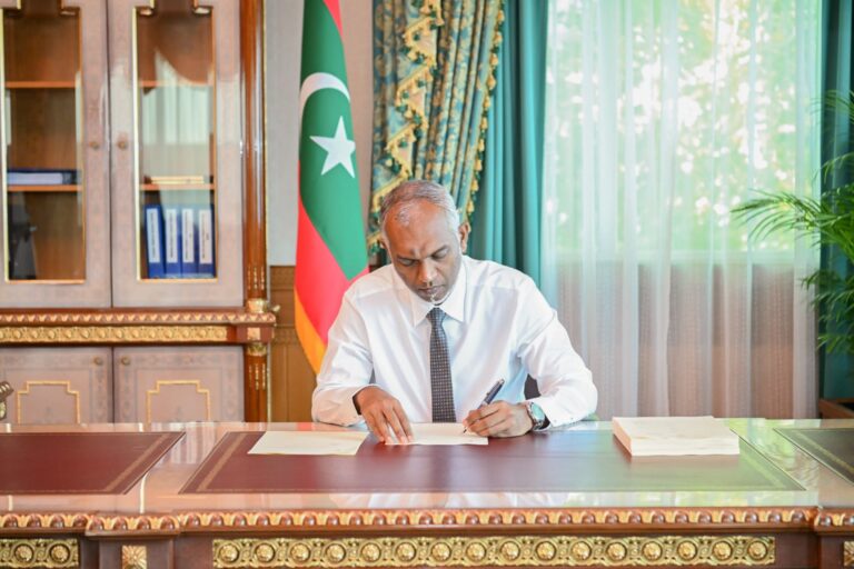 ޤައުމީ ޕޭމަންޓް ސިސްޓަމްގެ ޤާނޫނަށް ފުރަތަމަ އިސްލާހު ގެނައުމުގެ ބިލު ރައީސް ތަސްދީގު ކުރައްވައިފި
