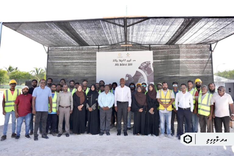 މާމިގިލީގައި ތަރައްގީކުރާ ހޮސްޕިޓަލުގެ އަމަލީ މަސައްކަތް އާރްޑީސީން ފަށައިފި