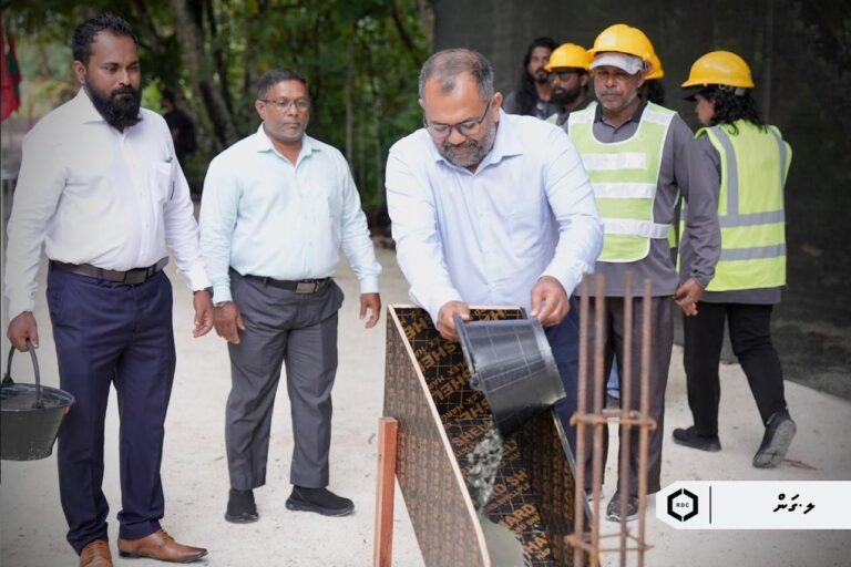 ގަމުގައި އާރްޑީސީން ތަރައްގީކުރާ ރީހެބްގެ އަމަލީ މަސައްކަތް ފަށައިފި