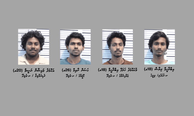 މަސްތުވާތަކެތީގެ މައްސަލައެއްގައި ހުޅުމާލެއިން ހަތަރު ޒުވާނަކު ހައްޔަރުކޮށްފި