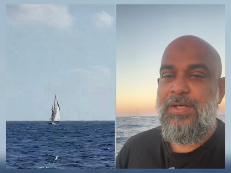 ސުމުދް ފްލޮޓީލާ: ޔަހޫދީންގެ ދުއްތުރާތަކުގެ ސަބަބުން ޝާޒް ހުރި ބޯޓު ސައިޕްރަސްއަށް މިސްރާބު ޖަހައިފި