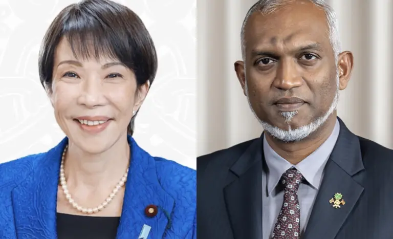 ރައީސް، ޖަޕާނުގެ ބޮޑުވަޒީރަށް ތަހުނިޔާ ފޮނުއްވައިފި