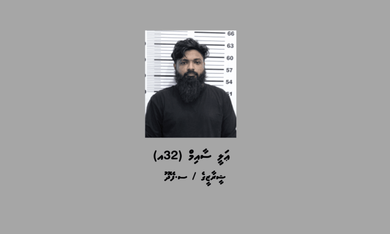 ޑައިމޯފިން ޓްރެފިކް ކުރުމުގެ ކުށް ސާބިތުވި މީހަކަށް ހުކުމްކޮށްފި
