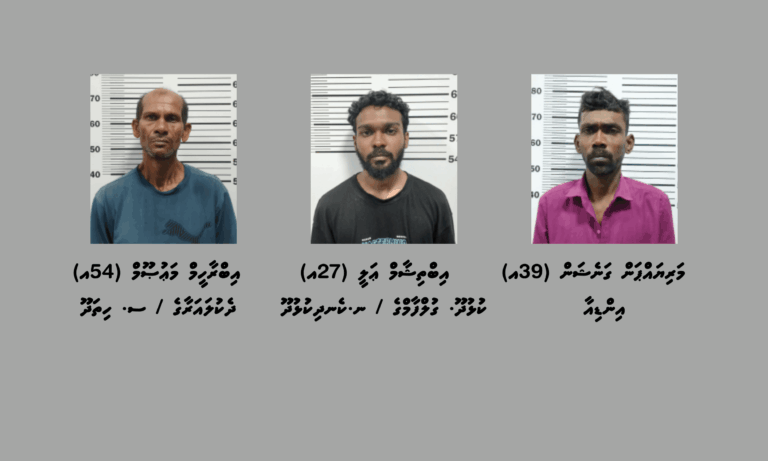މަސްތުވާތަކެތީގެ މައްސަލަތަކެއްގައި ހުޅުމާލެއިން ތިން މީހަކު ހައްޔަރުކޮށްފި
