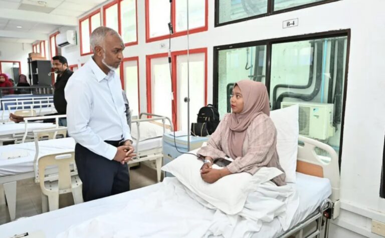 ބޭނުންވާ ވަގުތު ލޭ ލިބުމަކީ ބަލި މީހާގެ ފުރާނަ ސަލާމަތްކުރުމަށް ލިބޭ ބޮޑު ބާރެއް: ރައީސް