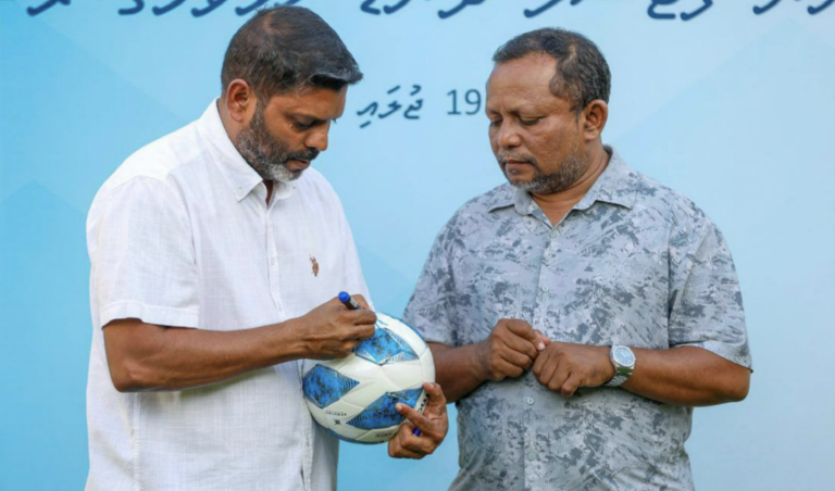 މަރާމާތަށްފަހު މާފަންނު ފުޓްސަލް ދަނޑު ހުޅުވައިފި