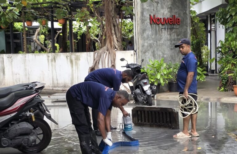 މާލޭގެ އެކި ހިސާބުތަކަށް އުދަ އަރައި ގެއްލުންވެއްޖެ