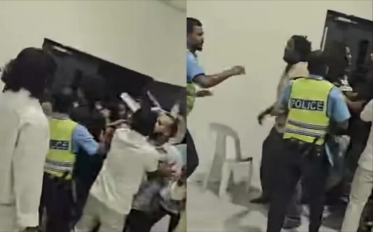 ޕީއެންސީގެ އިންތިހާބުގެ ތެރެއިން ހިންގި ހަމަނުޖެހުމާ ގުޅިގެން ދެ މީހުން ހައްޔަރުކޮށްފި
