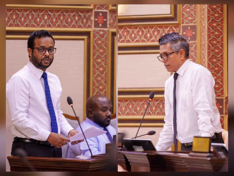 ސޯދިގު އައްޑޫ ބަހުން ސުވާލު ކުރެއްވުމުން މިނިސްޓަރު ހުވަދޫ ބަހުން ޖަވާބު ދެއްވައިފި