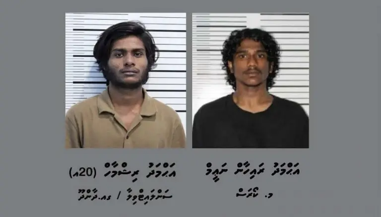 މަންދީގެ ގަޔަށް ކަޅުތެޔޮޖެހި މައްސަލަ: ރައިހާން 40 ދުވަހަށް، ރިޝްމާހު 38 ދުވަހަށް ޖަލަށްލައިފި