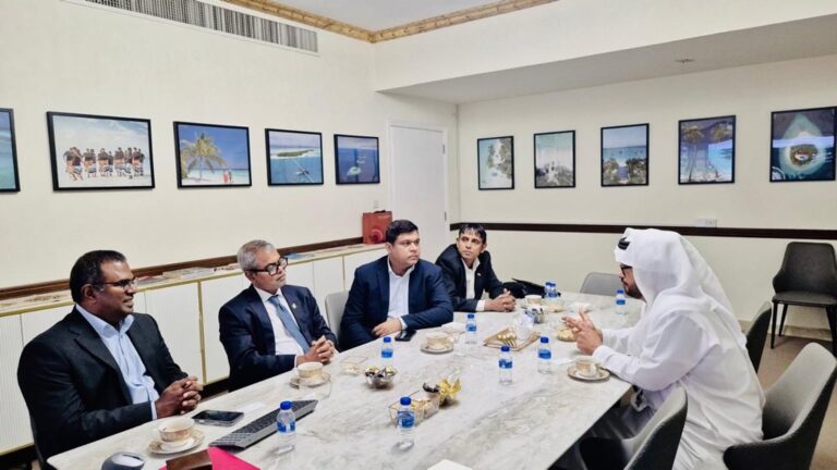 މާފަރު އެއަރޕޯޓު އިތުރަށް ތަރައްޤީ ކުރުމުގެ ޕްލޭންތައް އެކުލަވާލުމަށް އަބޫދާބީ ފަންޑާއެކު މަޝްވަރާކޮށްފި