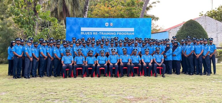 ބްލޫސް ރީޓްރެއިނިންގ ޕްރޮގްރާމުގެ 4 ވަނަ ބެޗު ކާމިޔާބުކަމާއެކު ނިންމާލައިފި