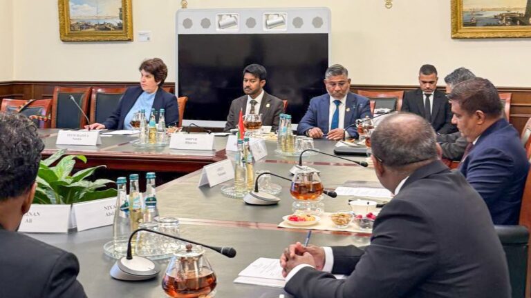 ޓޫރިޒަމްއާއި ވައިގެ އުދުހުންތަކުގެ ވިއުގަ ފުޅާކޮށް ވަރުގަދަކުރުމަށް ރަޝިއާއަށް ކުރާ ދަތުރުގައި އެމްއޭސީއެލްއިން ބައިވެރިވެއްޖެ