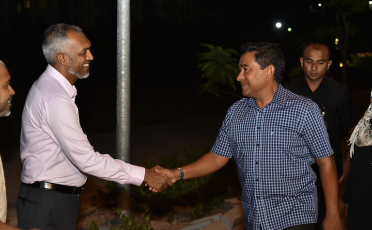 ވެރިކަމަށް ގެނައުމަށް އެމްޑީޕީގެ މައްޗަށް އަދިވެސް އަޅުގަނޑު އިހުތިޔާރު ކުރާނީ މުޢިއްޒު: ޔާމީން