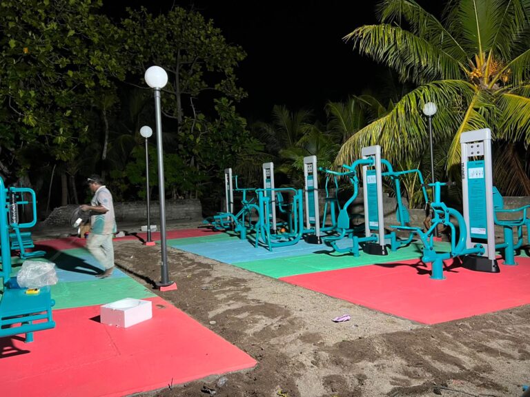 އެޗްޑީސީން ގާއިމުކުރަމުންދާ އައުޓްޑޯ ޖިމްތަކުގެ ތެރެއިން 7 ރަށެއްގެ ޖިމް ނިންމާލައިފި