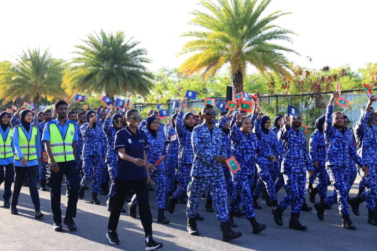 ފުލުހުންގެ ހިދުމަތުގެ ދުވަހުގެ ހާއްސަ ހިނގާލުން ބާއްވައިފި