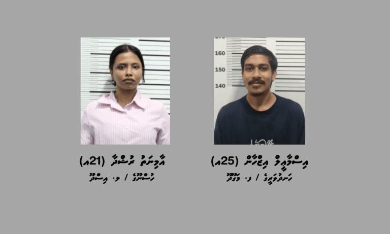 މަސްތުވާތަކެތީގެ މައްސަލައެއްގައި ހުޅުމާލެއިން ދެމީހުން ހައްޔަރުކޮށްފި