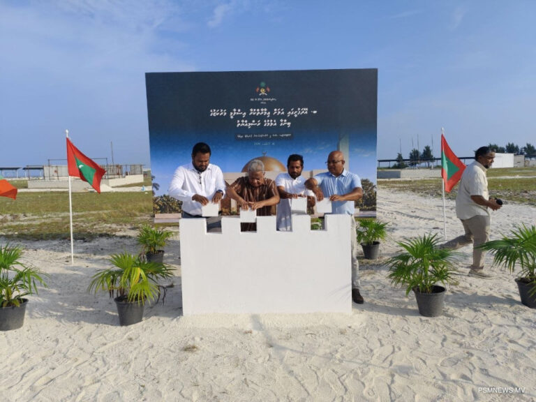 އޭދަފުށި އިސްލާމީ މަރުކަޒުގެ ބިންގާ އަޅައިފި